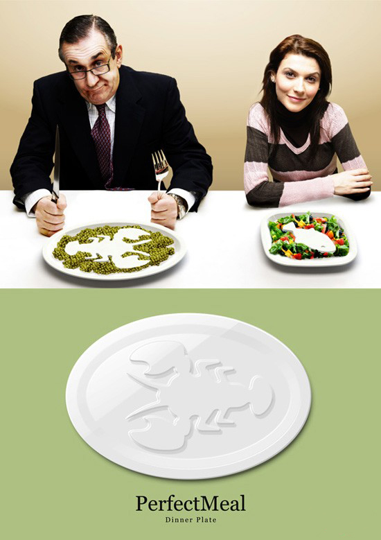 可以控制食欲的盤子