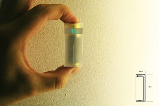 測量電池的紙片 測量電池的紙片