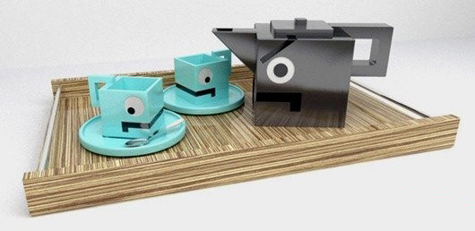 可愛(ài)卡通茶具