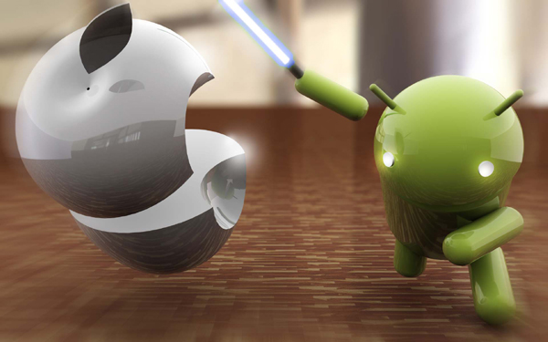 Android VS Apple Lightsaber Android VS Apple Lightsaber