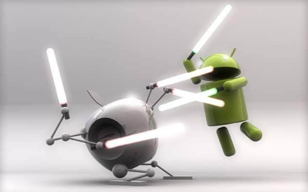 Android VS Apple Lightsaber 3 Android VS Apple Lightsaber 3