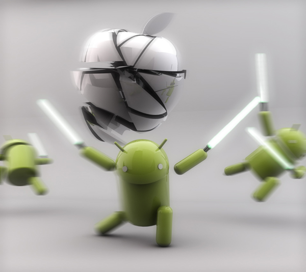 Android VS Apple Lightsaber 4 Android VS Apple Lightsaber 4