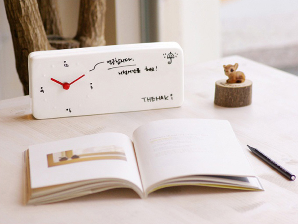 Memo Clock 陶瓷記事臺鐘
