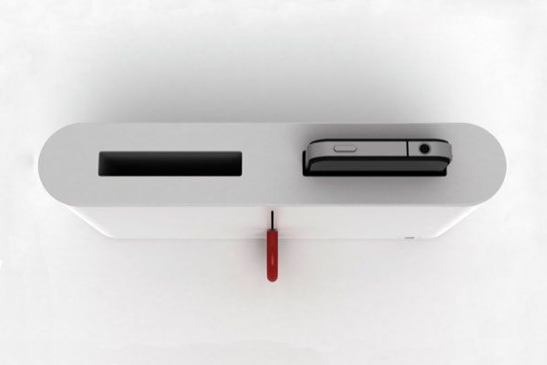 iPhone4/4s面包機造型上面