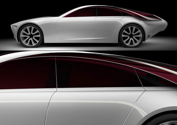 2017 Alfa Romeo 概念汽車側面
