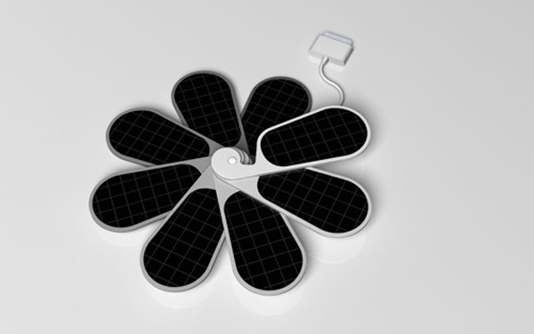 為iPhone量身的太陽能充電器 為iPhone量身的太陽能充電器
