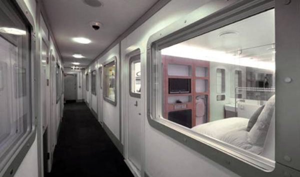 Hotelicopter 內部走廊 Hotelicopter 內部走廊