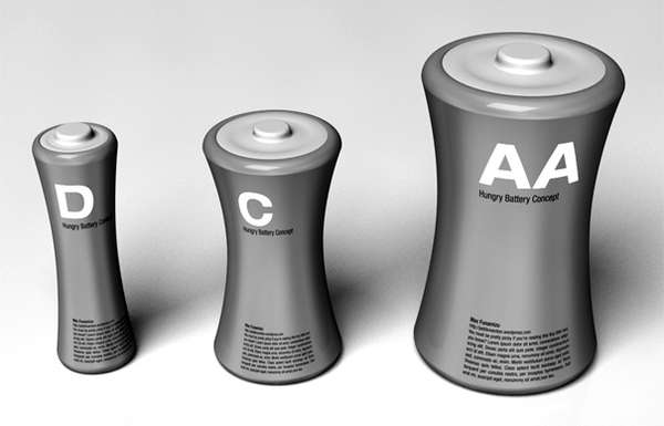 Hungry Batteries 概念電池