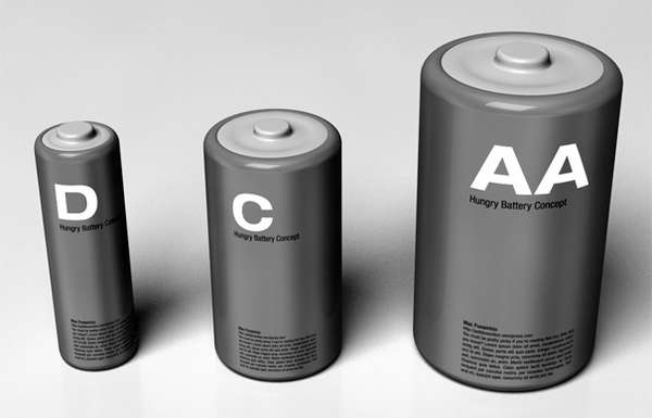 Hungry Batteries 概念電池（二）