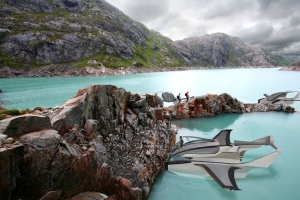 水空兩棲的概念飛機(二) 水空兩棲的概念飛機(二)