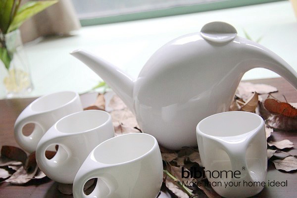蝸牛樣式的陶瓷茶具（三）