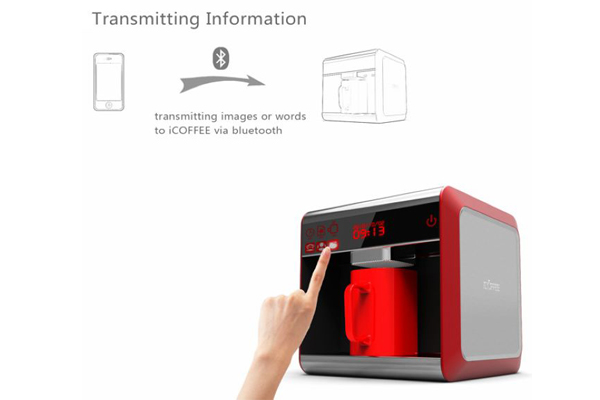 iCoffee 咖啡奶泡打印機(三) iCoffee 咖啡奶泡打印機(三)