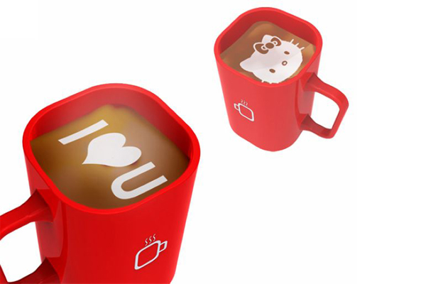 iCoffee 咖啡奶泡打印機(四) iCoffee 咖啡奶泡打印機(四)