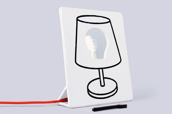 DIYO創(chuàng)意涂鴉板床頭燈(四)