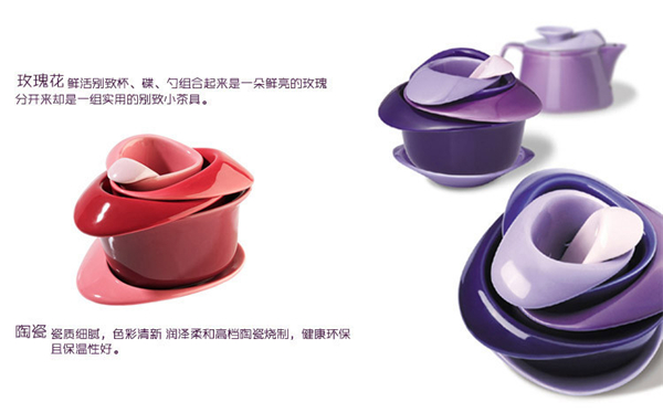 玫瑰花茶具套裝（五）