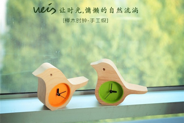 清新自然的晨鳥時鐘（二）