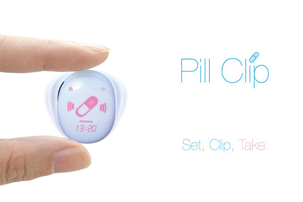 Pill Clip 愛心提醒藥片
