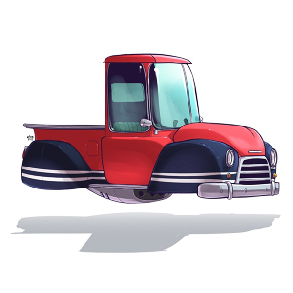 未來汽車繪畫藝術(八) 未來汽車繪畫藝術(八)