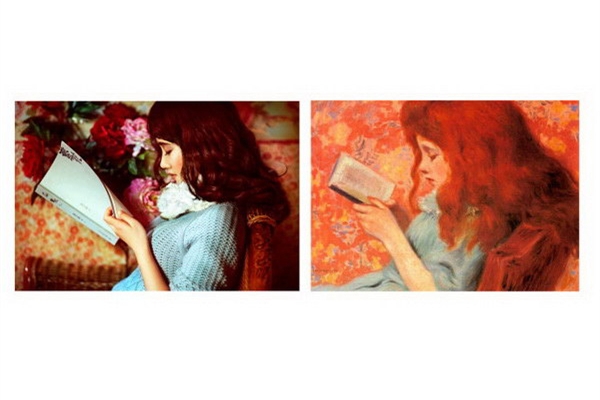 北大美女學(xué)霸超牛逼仿名畫攝影（六）