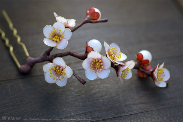 美到?jīng)]朋友的手工發(fā)簪（三）