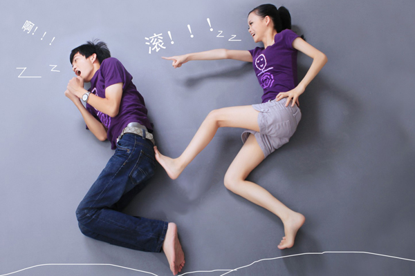 90后的創意婚紗照（六）