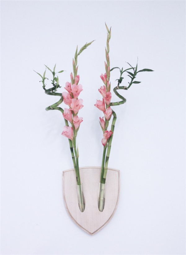 墻壁掛花器（五）