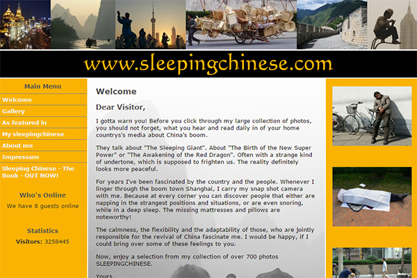 SLEEPINGCHINESE 深睡的中國人